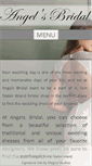 Mobile Screenshot of angelsbridalwedding.com